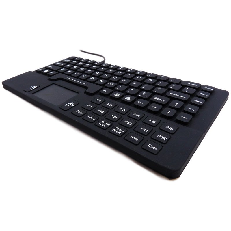 DSI Waterproof Mini Keyboard with Touchpad IP68 Washable Silicone KB-JH-IKB89 - Image 4